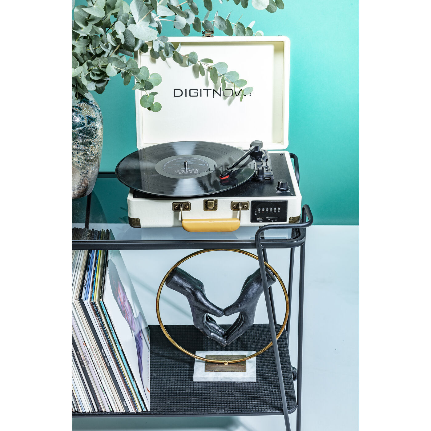 Столик-тележка KARE Mesh 83673