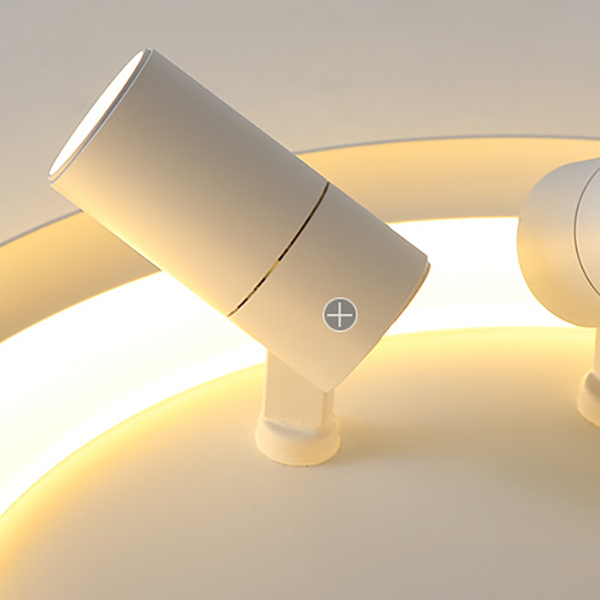 Потолочный светильник GARB B D50 White by ImperiumLoft