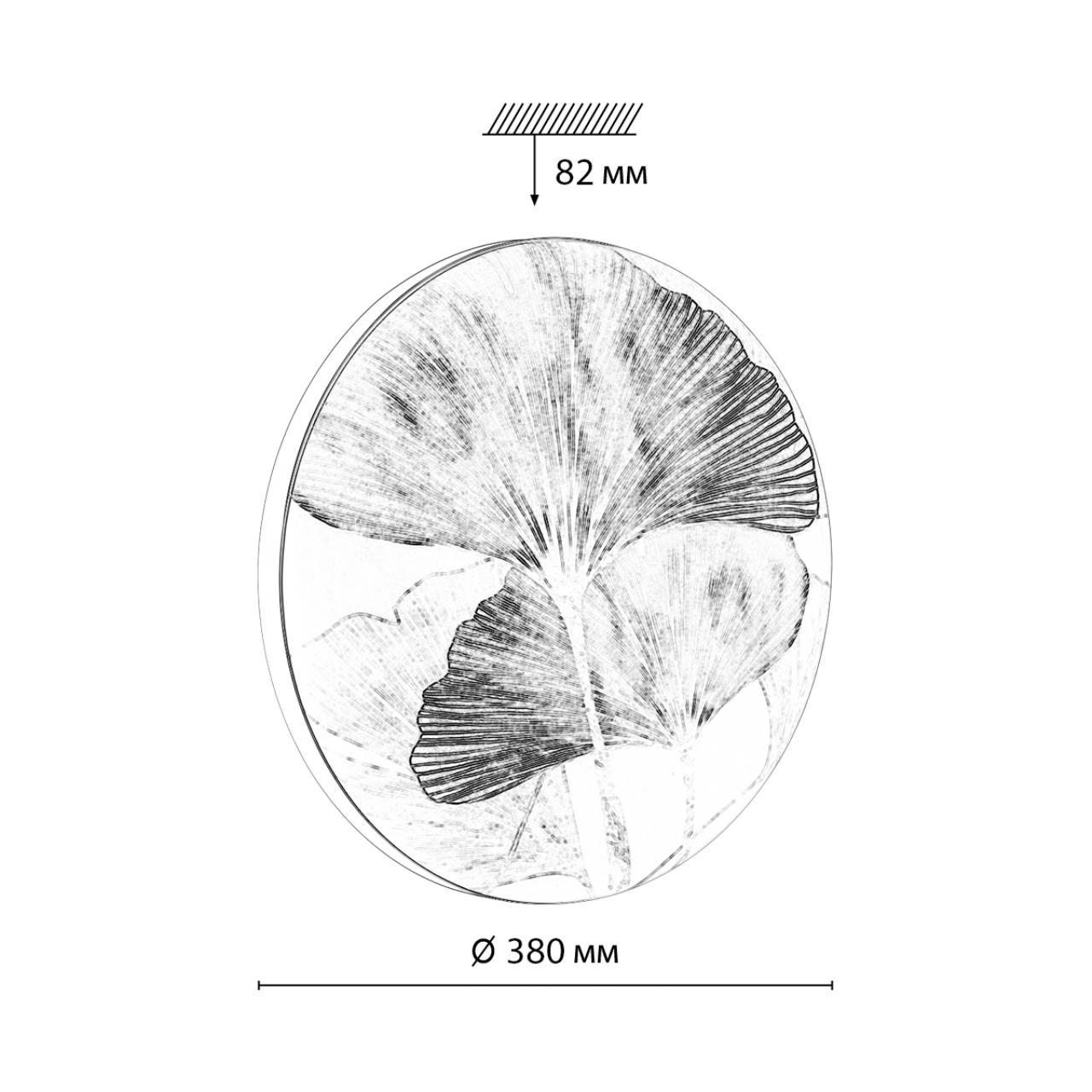 Настенно-потолочный светильник Sonex 7747/DL