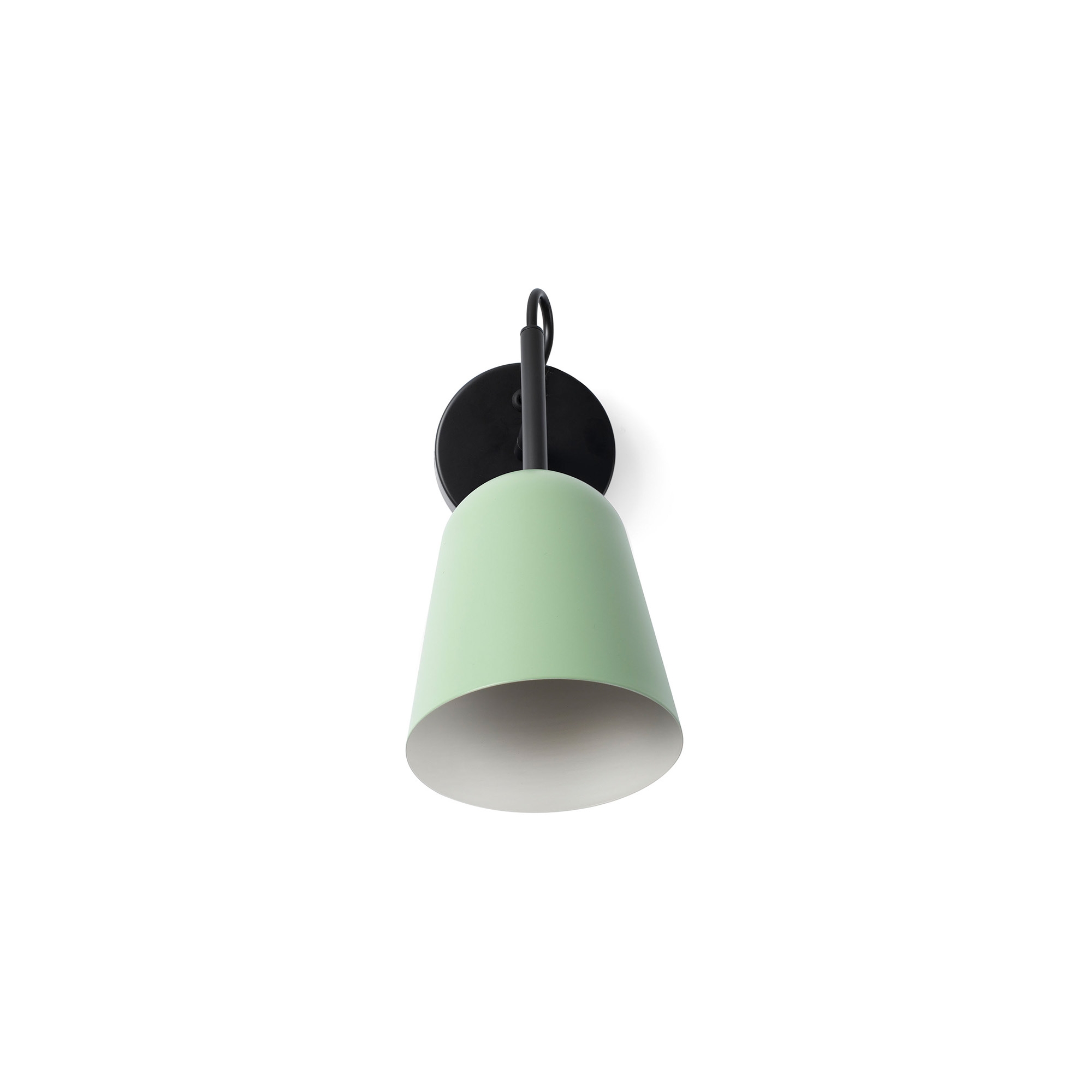 Настенный светильник STUDIO зеленый абажур 1xE14 Faro