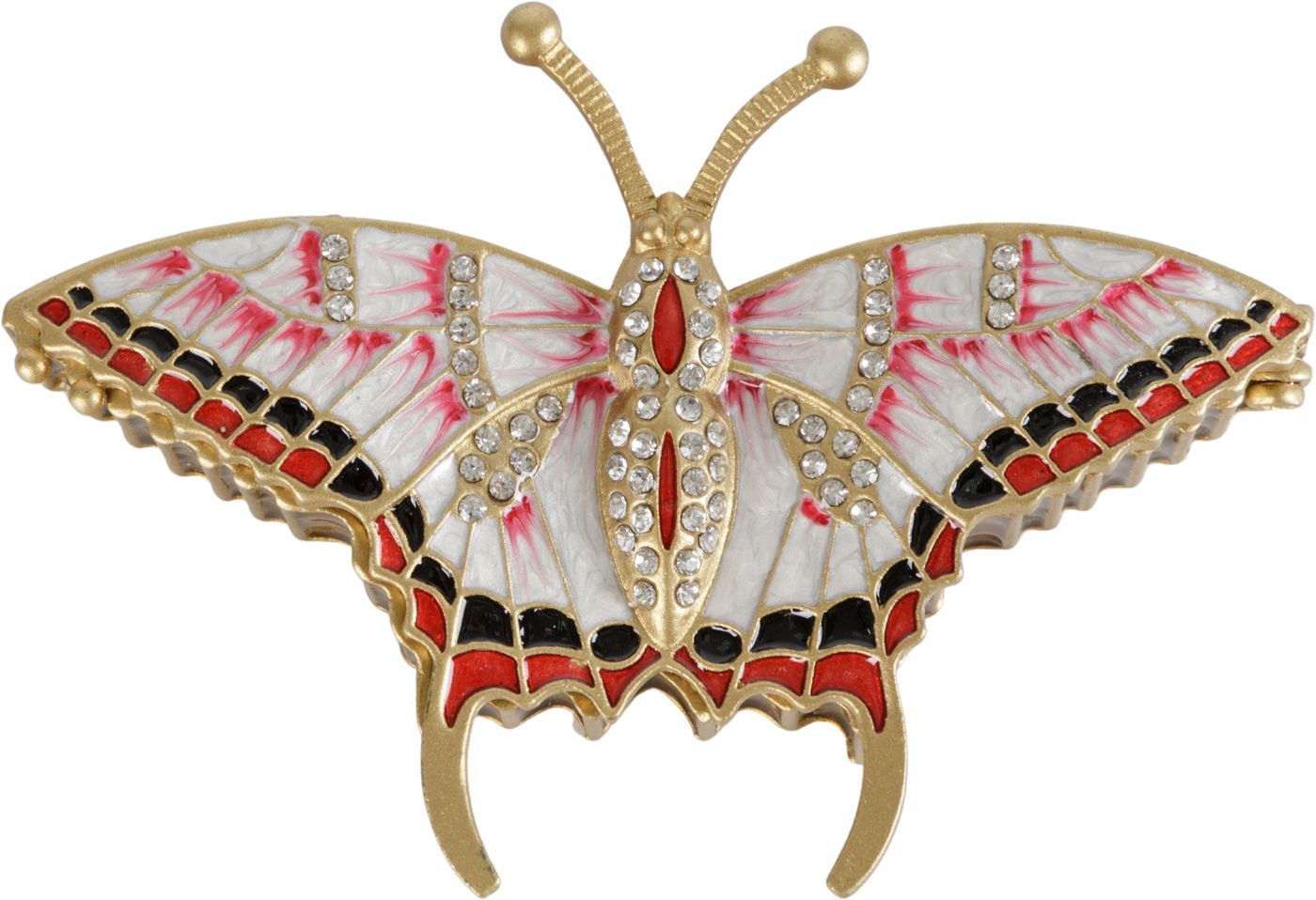 Шкатулка для драгоценностей со стразами Бабочка Glasar 39-085