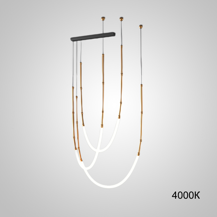 Подвесной светильник ALRIK COMBO Brass 4000К by ImperiumLoft