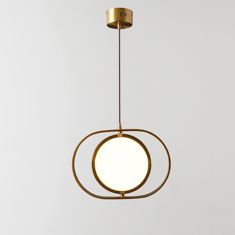 Подвесной Светильник Arvet Горизонтальный Золото By Imperiumloft