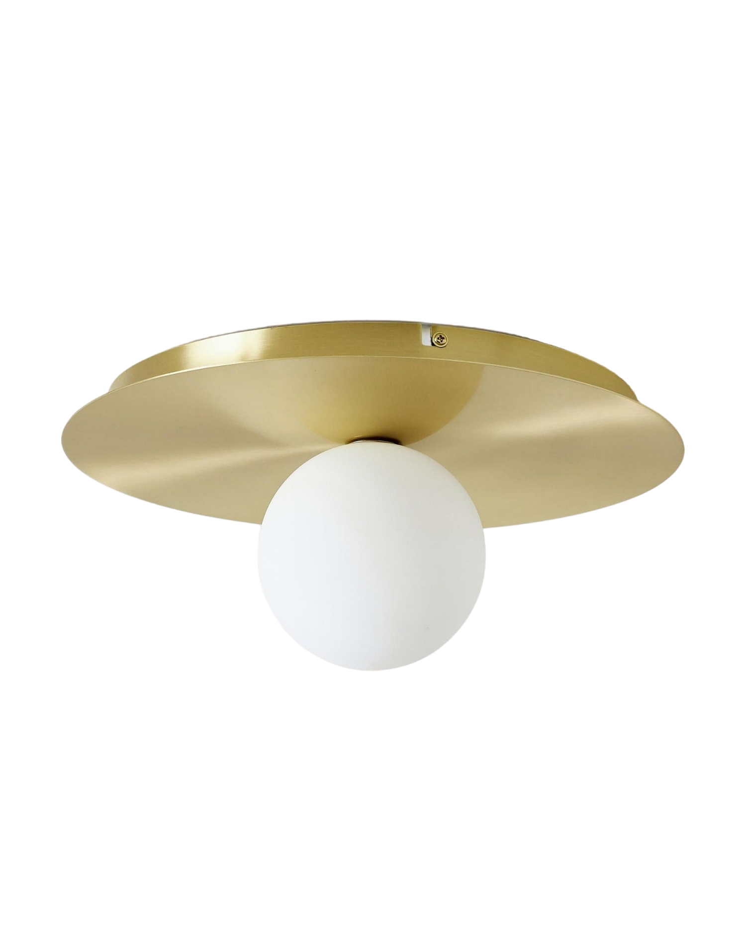 Золотистый настенно-потолочный светильник Ноа Louvre Home LFM220825SWL