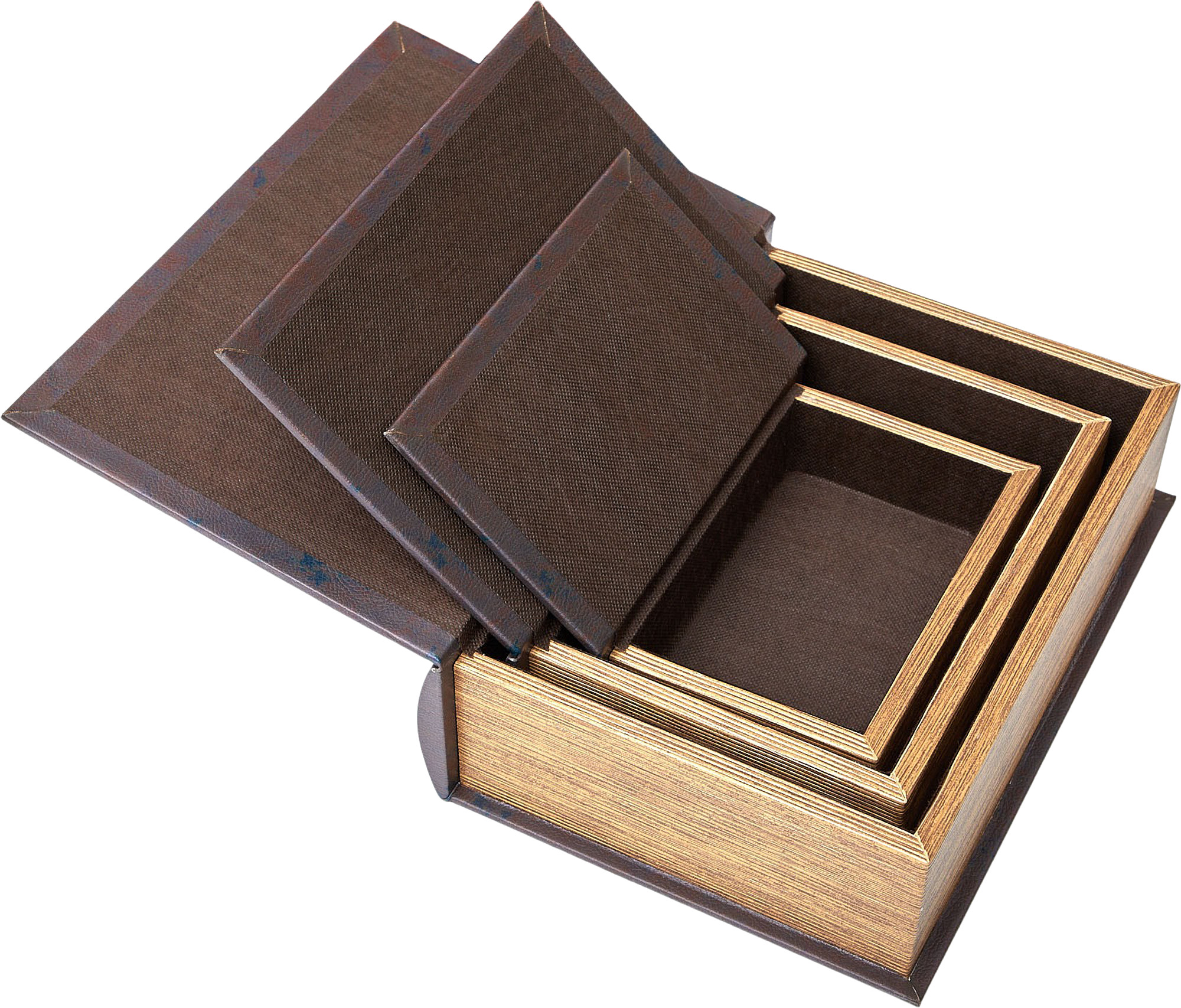 Шкатулки в виде книг, набор Glasar 39-156