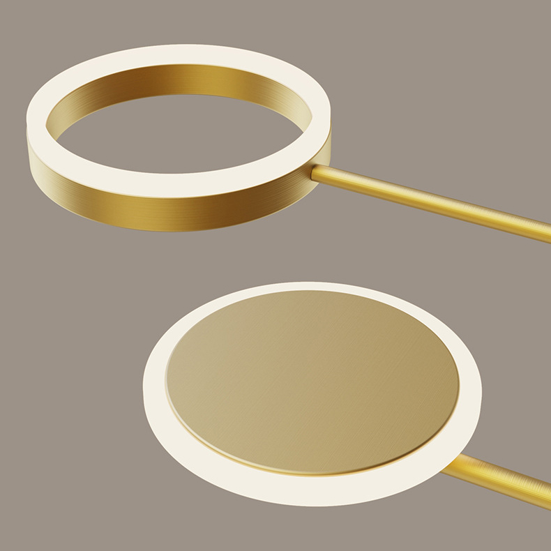 Потолочный светильник ALDAN L75 Black by ImperiumLoft