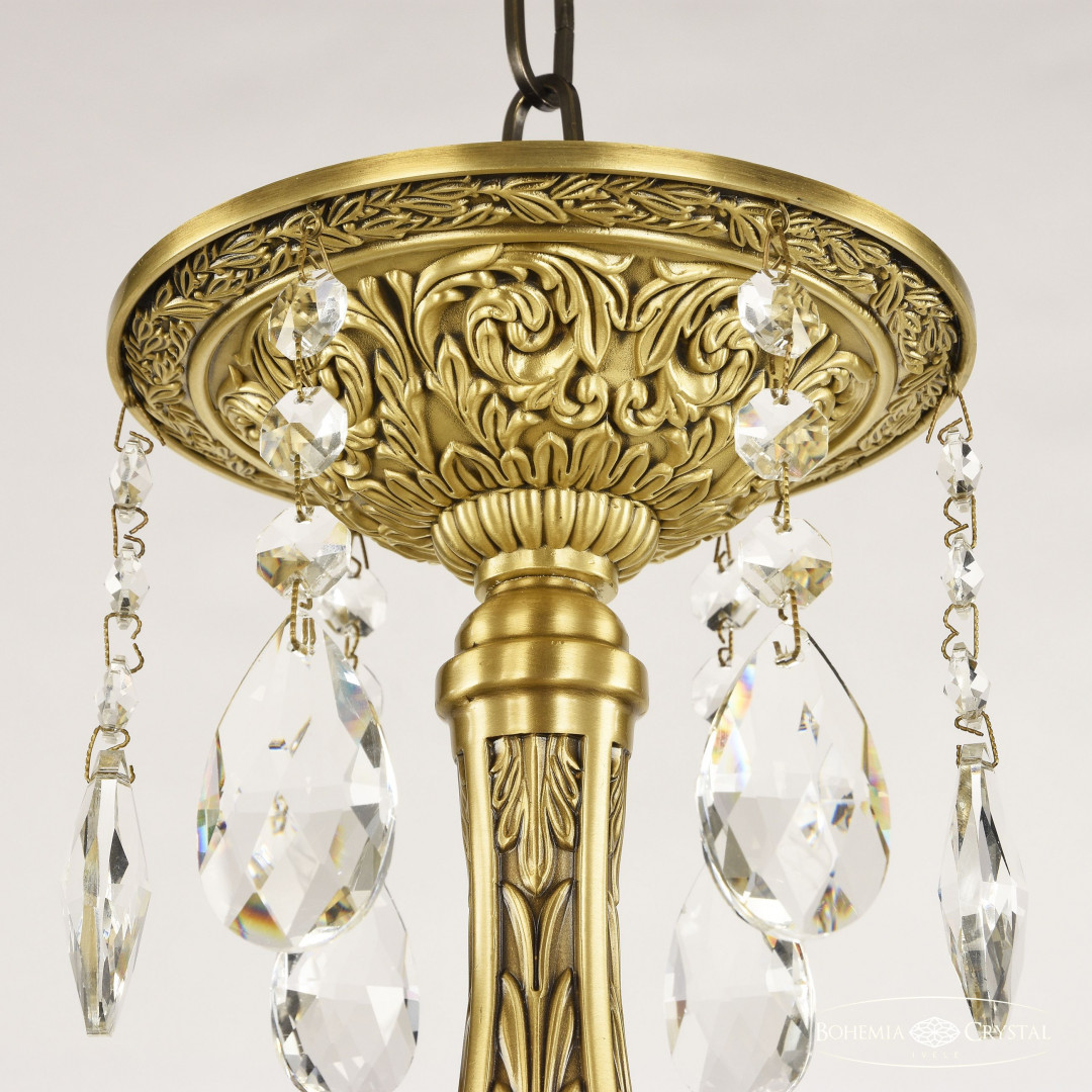 Люстра бронзовая с хрусталём 71101/6/210 A FP