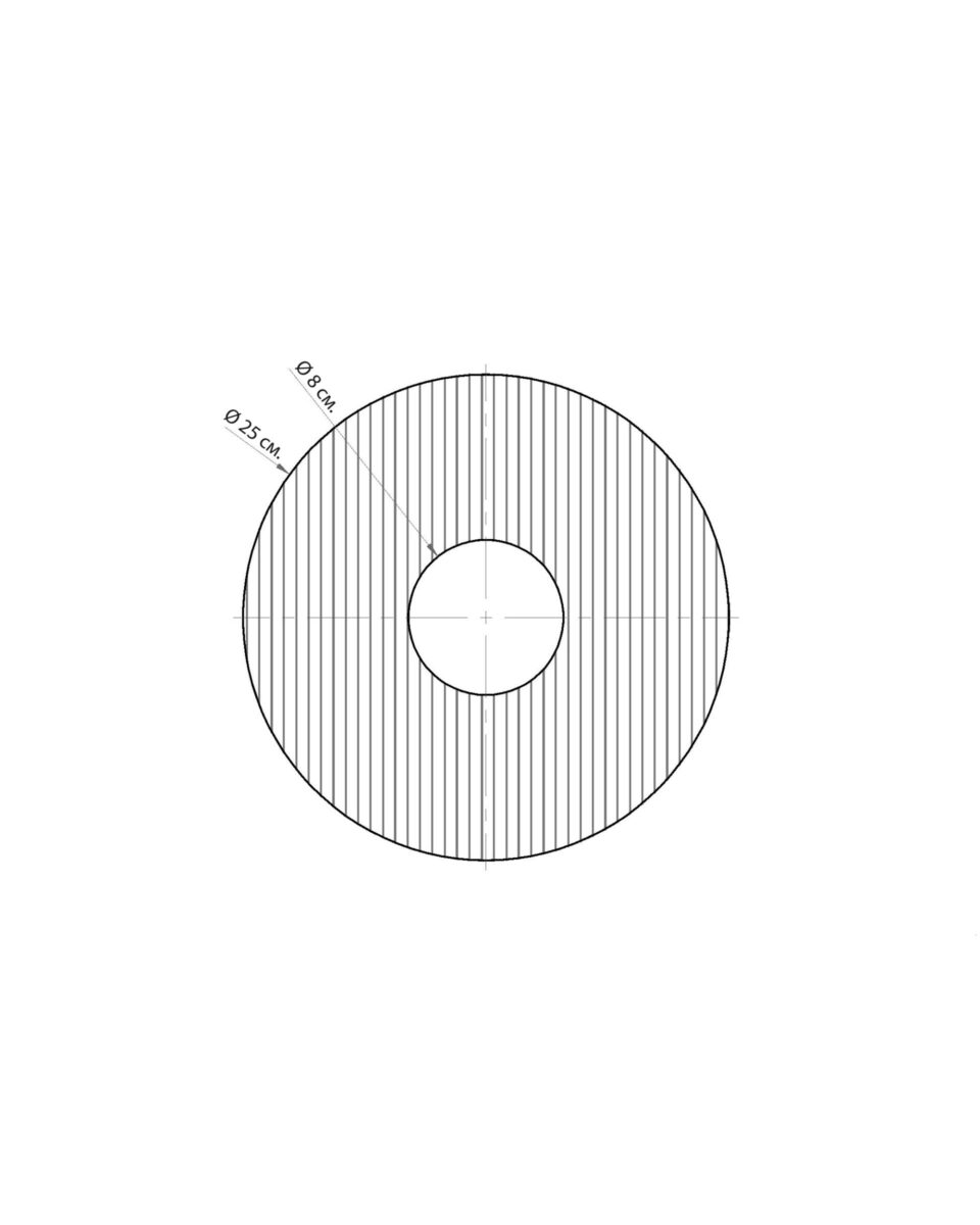 Круглый настенный светильник Пуан Louvre Home LHLSC290224XNP