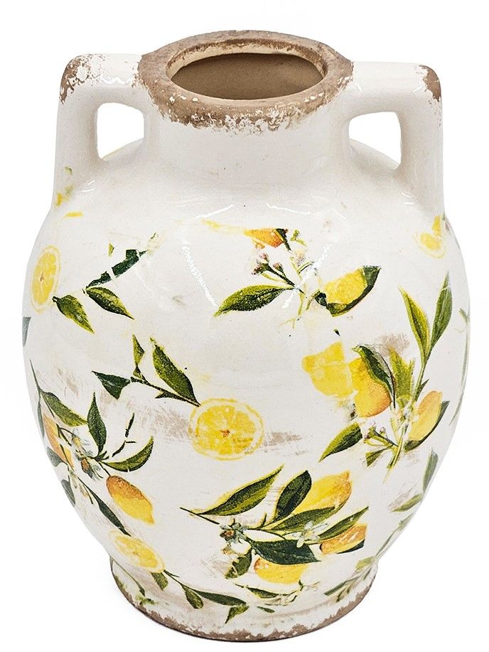 Ваза с лимонами Glasar C5615