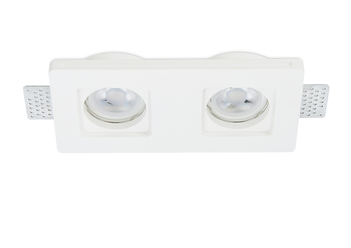 Светильник встраиваемый гипсовый Donolux DL271SQ2W