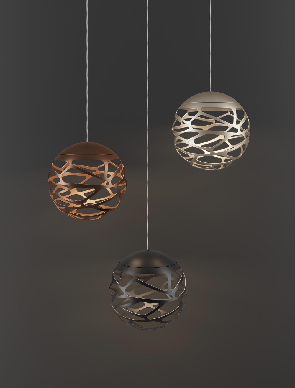 Подвесной светильник Lodes Kelly Cluster Champagne 147016