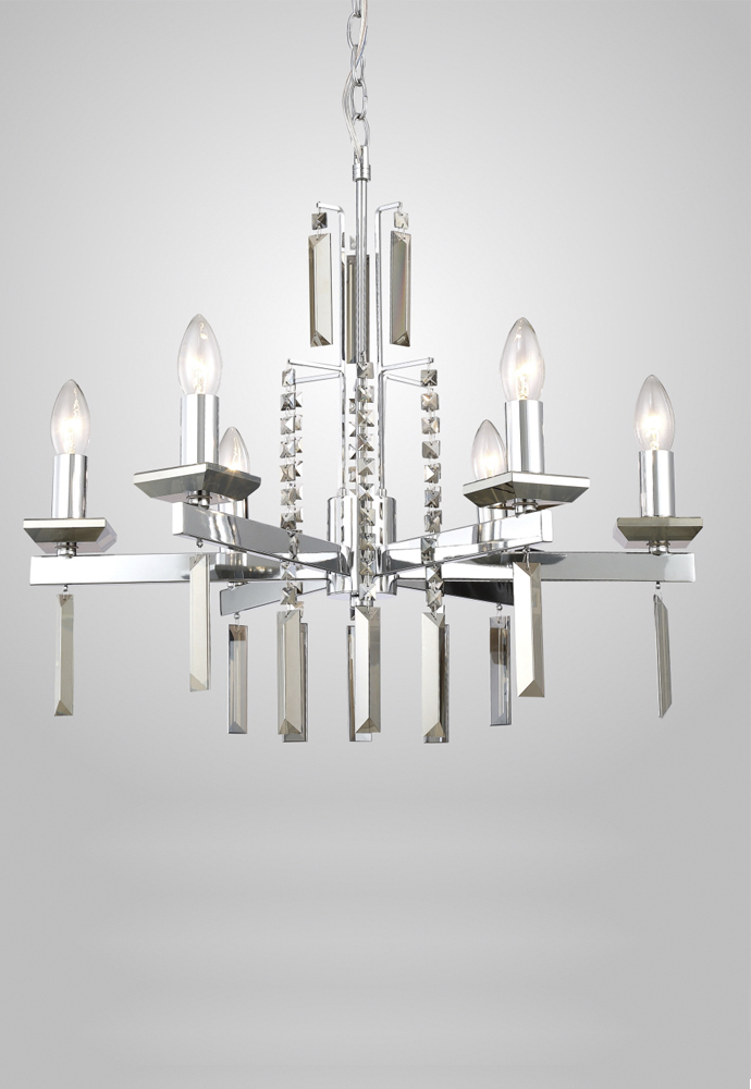Люстра Crystal Lux MARRON SP6 CHROME