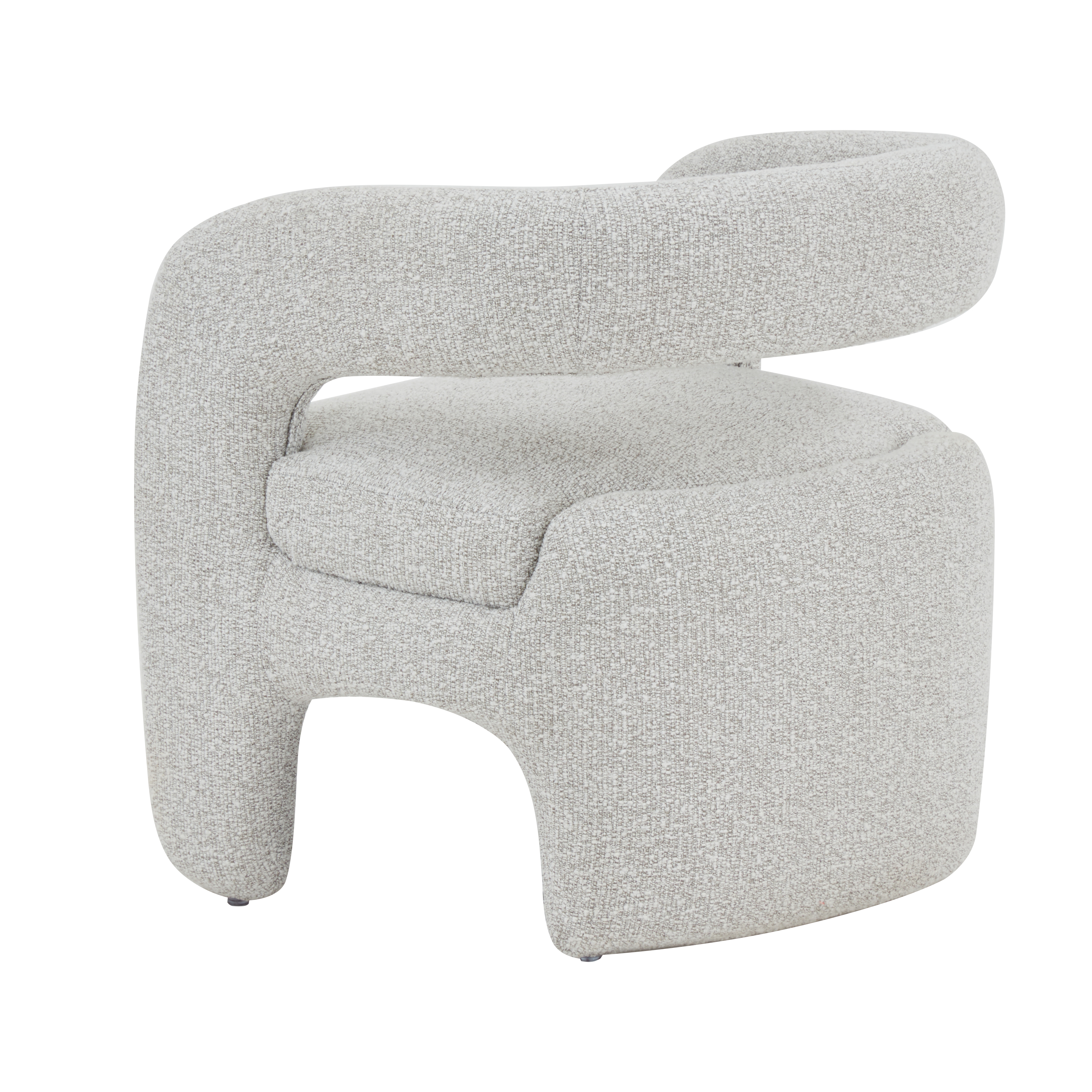 Кресло лаунж Bones жемчужный Stool Group