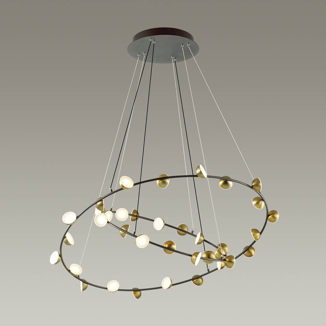 Люстра подвесная APRIL RING by ImperiumLoft