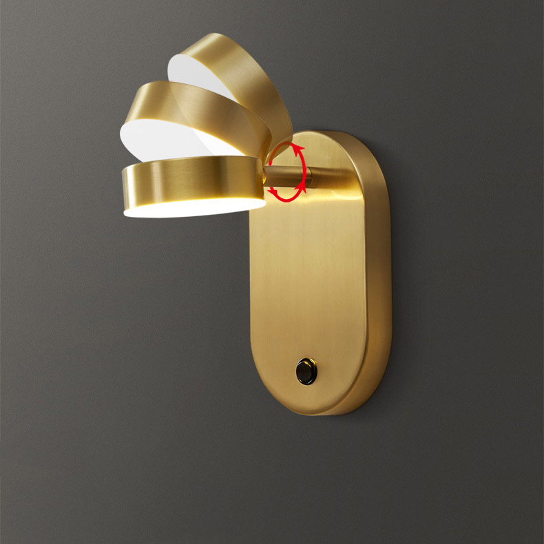 Настенный светильник KAPPA B Brass by ImperiumLoft