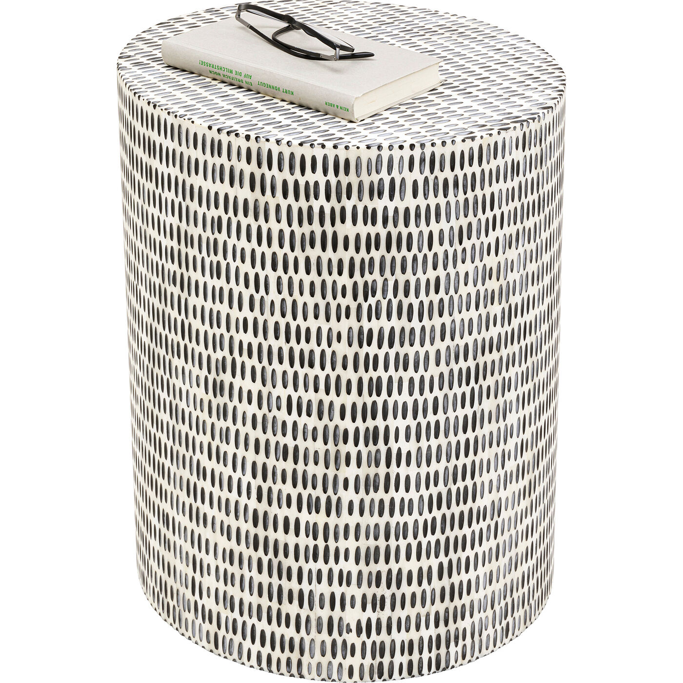 Приставной стол Piano Ø36cm KARE 70300