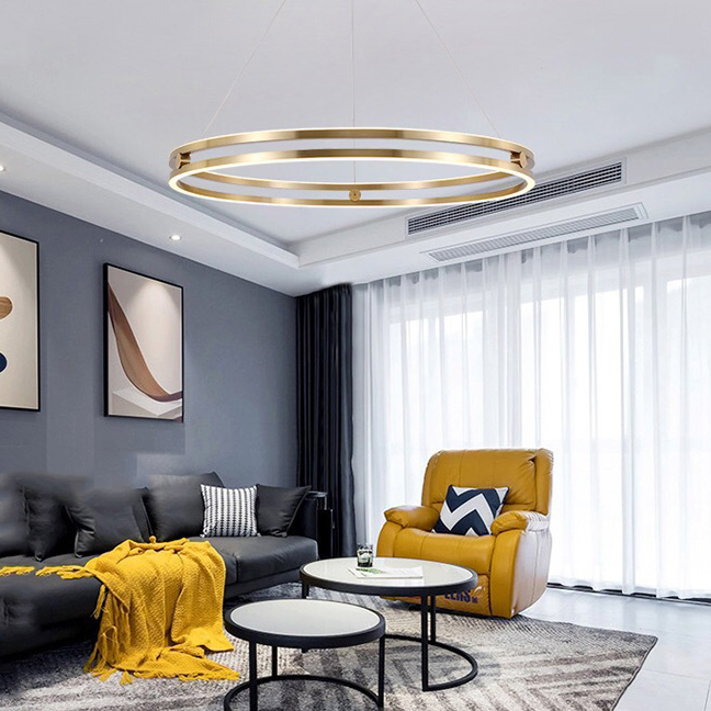 Подвесная люстра MADLEN D100 Brass by ImperiumLoft