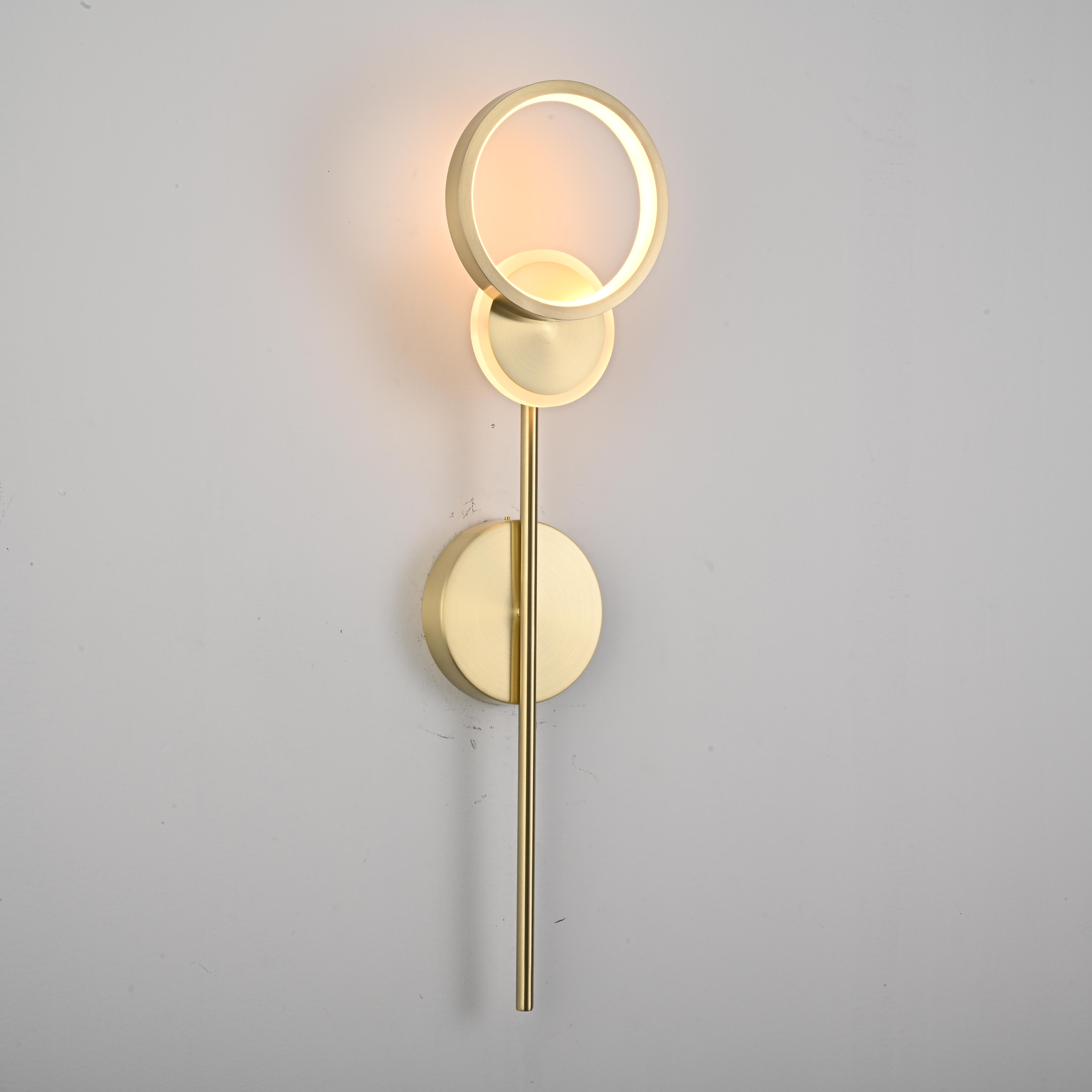 Настенный светильник ZINGY A Brass by ImperiumLoft