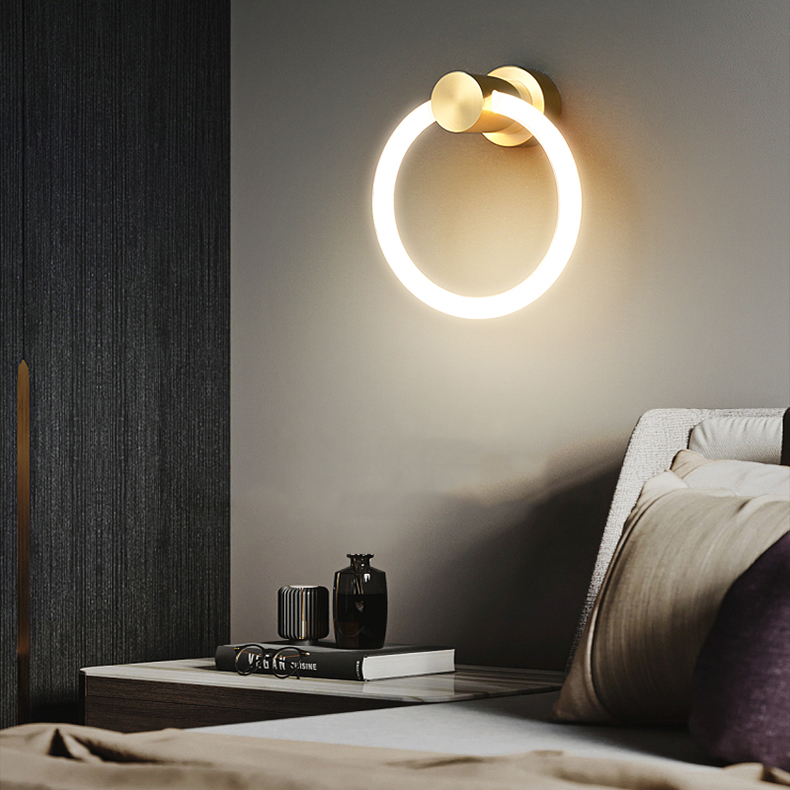 Настенный светильник DAMON WALL Black by ImperiumLoft