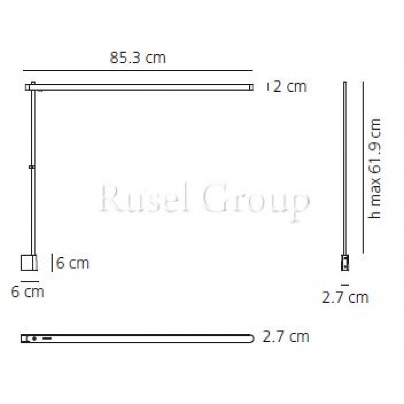 Настенный светильник Artemide TALAK LED PARETE