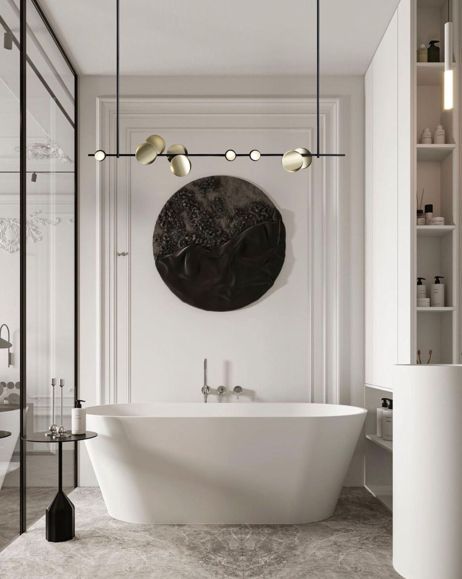 Люстра Milosh tendence 0871CL-9BK