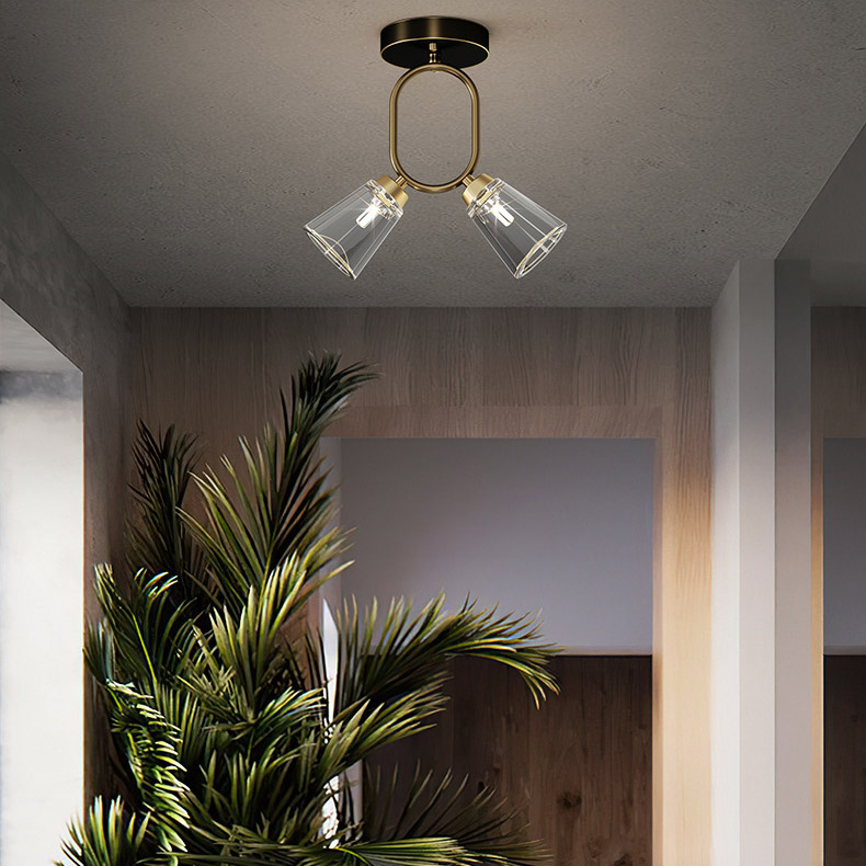Потолочный светильник ADRIELL CH Brass by ImperiumLoft