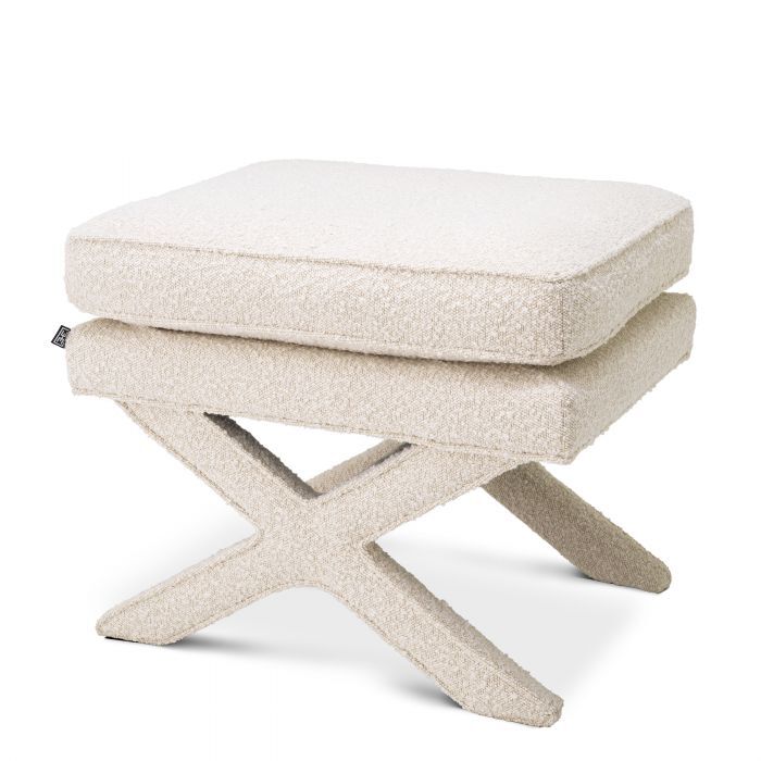 Оттоманка Eichholtz Cordoba bouclé cream 115217