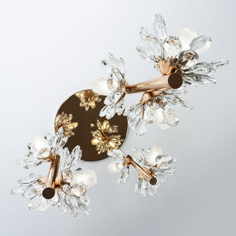 Каскадная люстра MODELUX ML.1855.9 GD