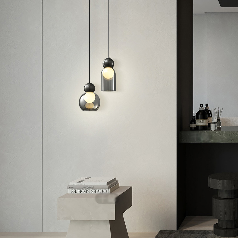 Подвесной светильник FANUEL DUO Black by ImperiumLoft