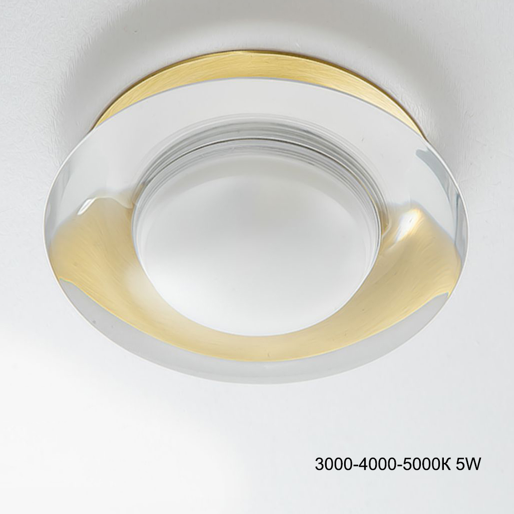 Встраиваемый светодиодный светильник LIS Трехцветный свет 5W by ImperiumLoft