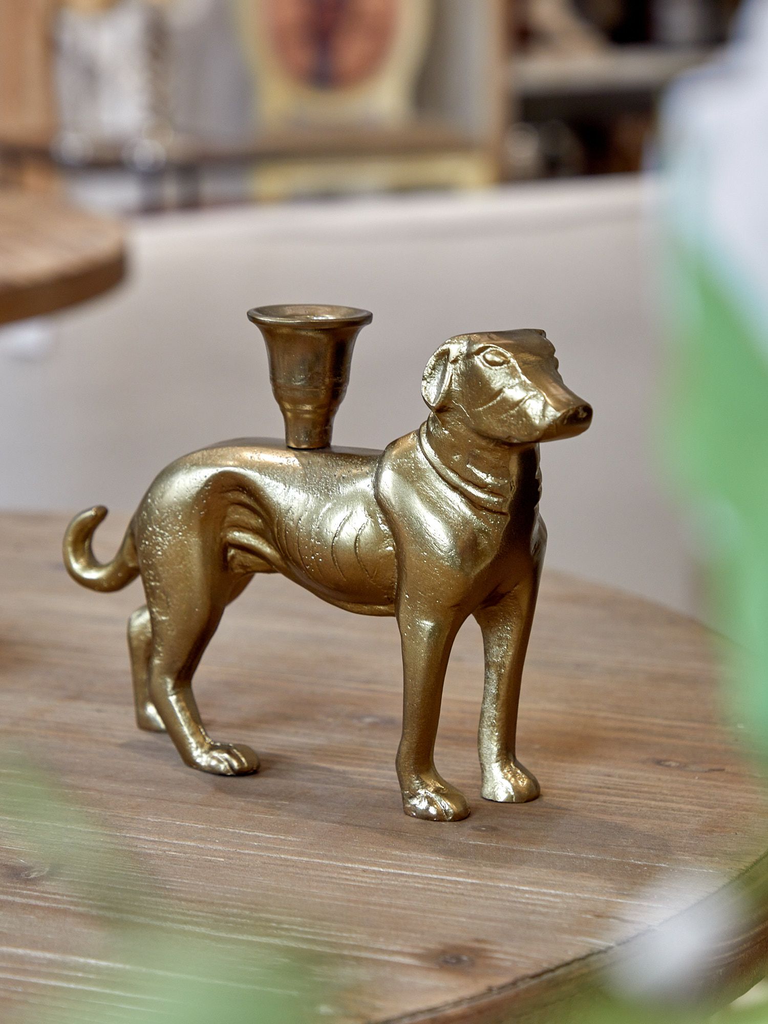 Подсвечник Собачка Glasar D5571