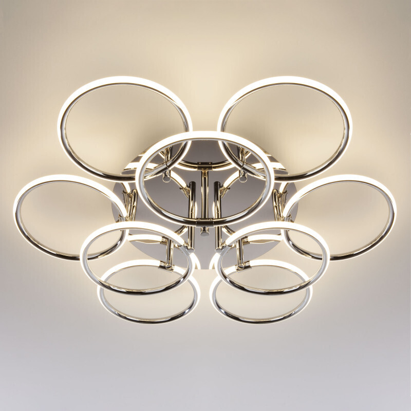 Люстра на штанге Eurosvet 90069/9 хром