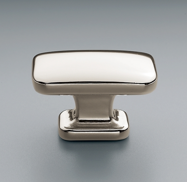 Ручка-кнопка Restoration Hardware Adeline L.3.8 Polished Nickel