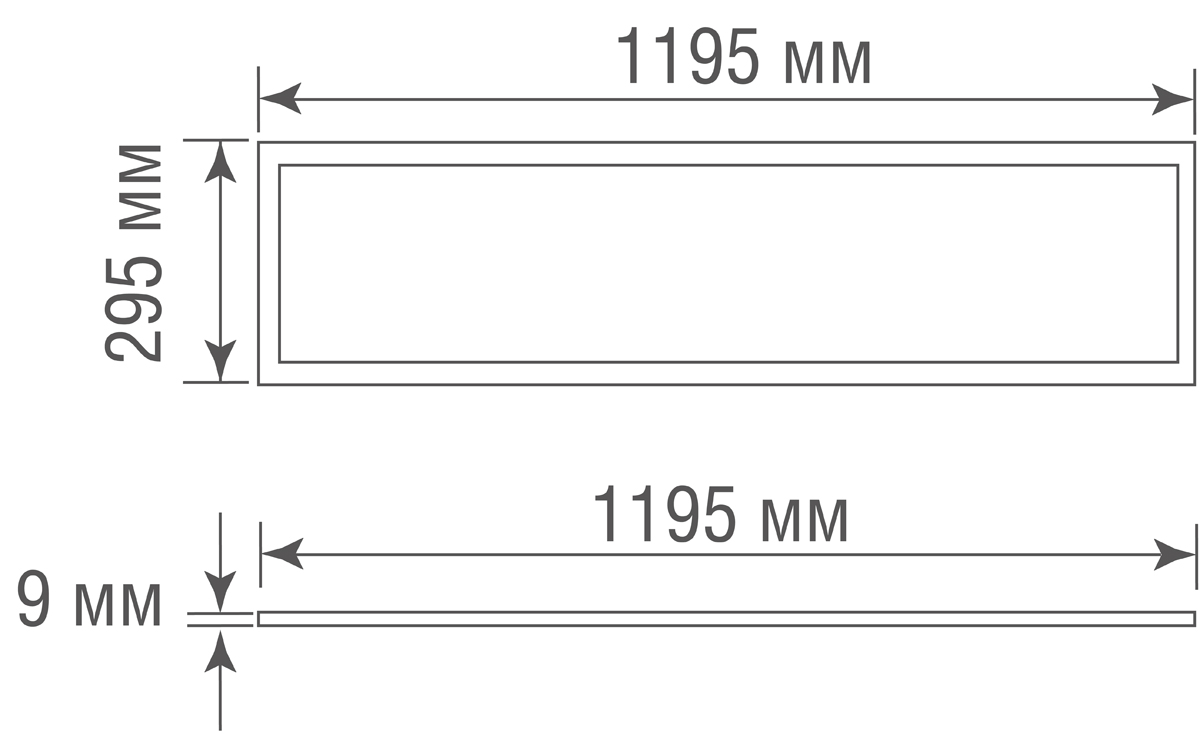 Светодиодная панель Donolux DL18014NW1YG