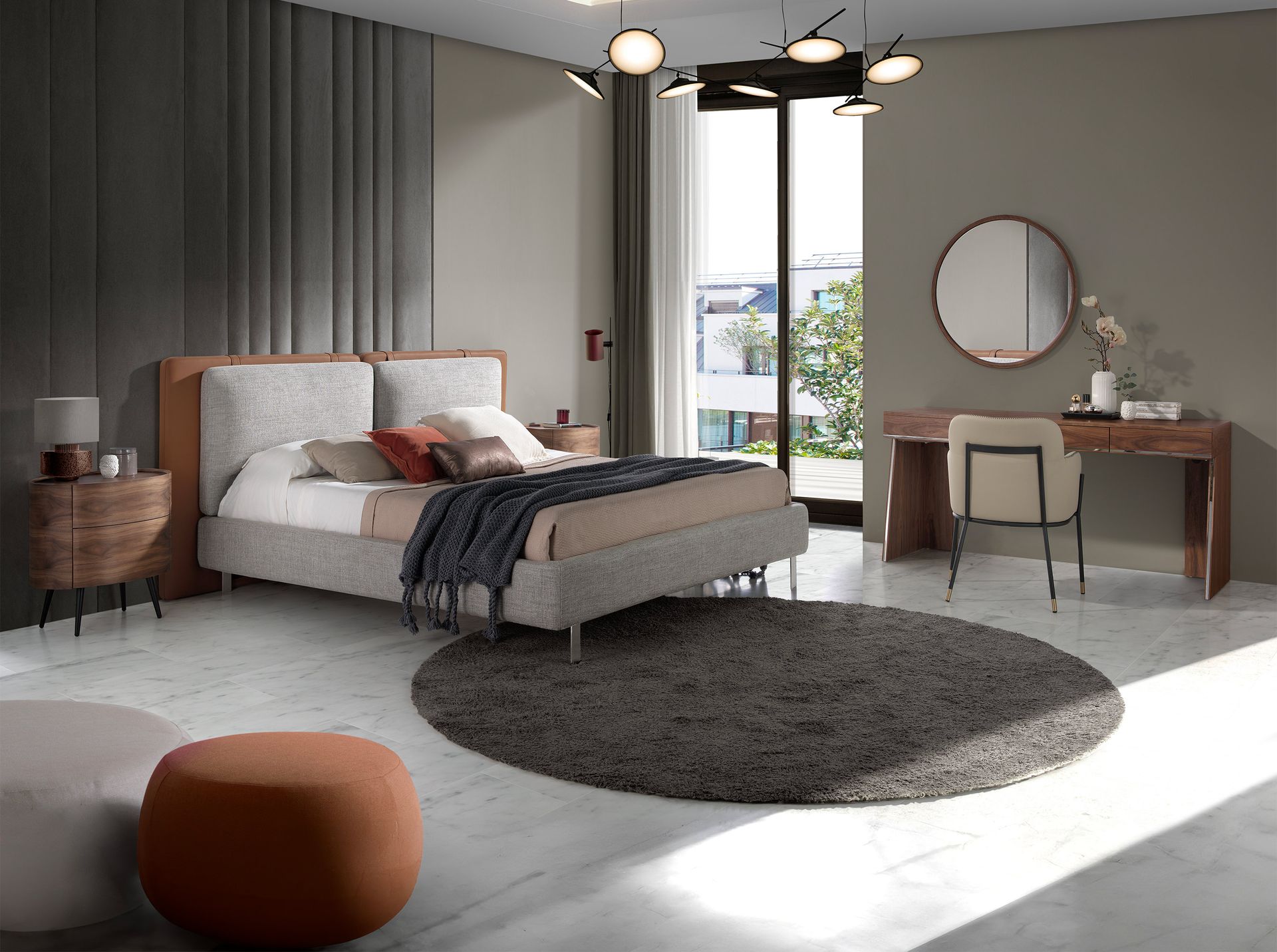 Письменный стол MQ2102 /3217 из орехового дерева Angel Cerda