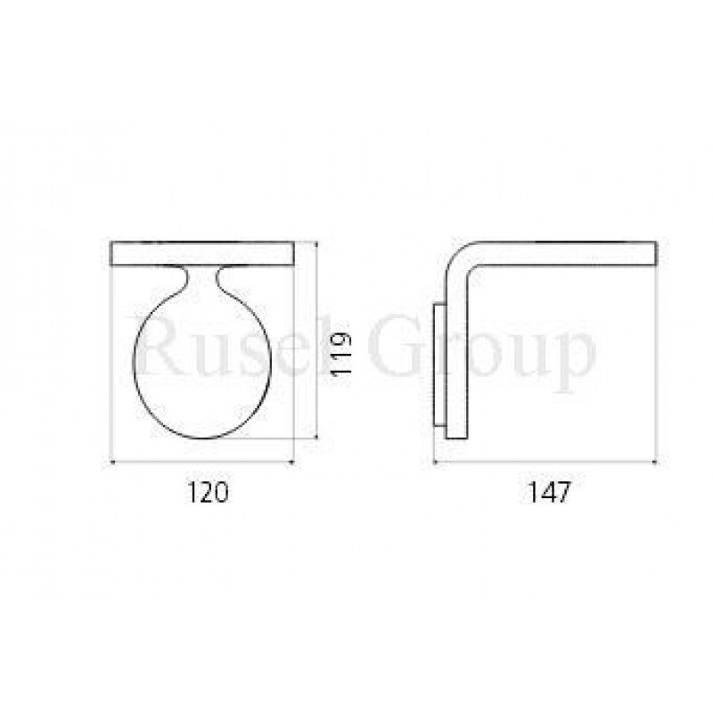 Настенный светильник  Artemide REA 12