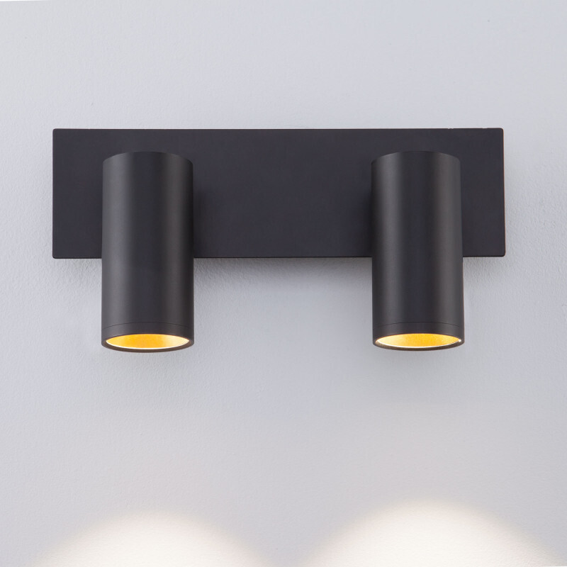 Спот Eurosvet 20066/2 черный/золото 10W