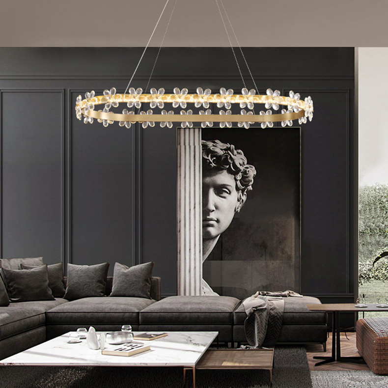 Подвесная люстра FLORENTINA RING D83 by ImperiumLoft