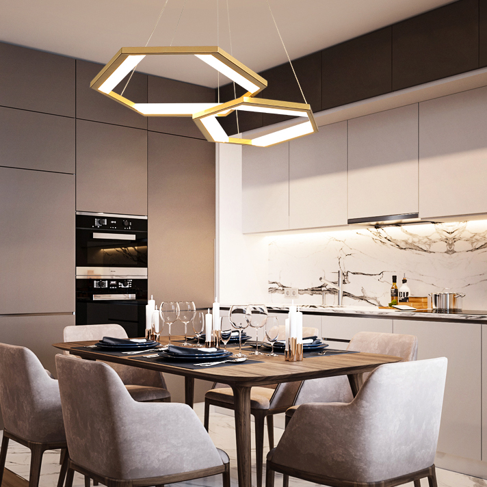 Подвесная люстра VENEZIA D55 4000К by ImperiumLoft