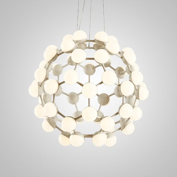 Подвесная люстра MESH D65 White by ImperiumLoft