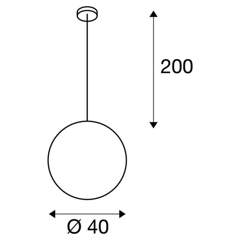 Подвесной светильник SLV 165410