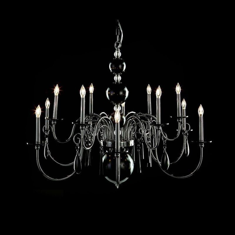 Люстра Illuminati Regina MD8048-8A black