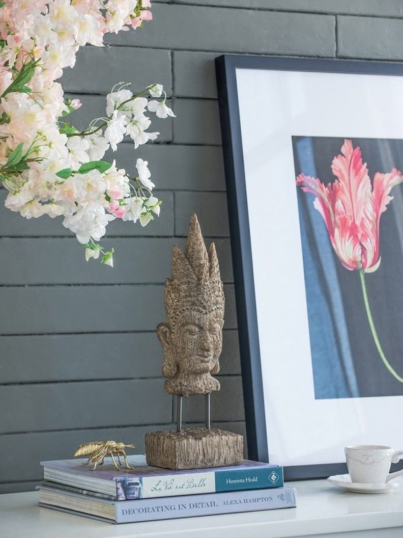 Фигурка Голова Будды Glasar 73631