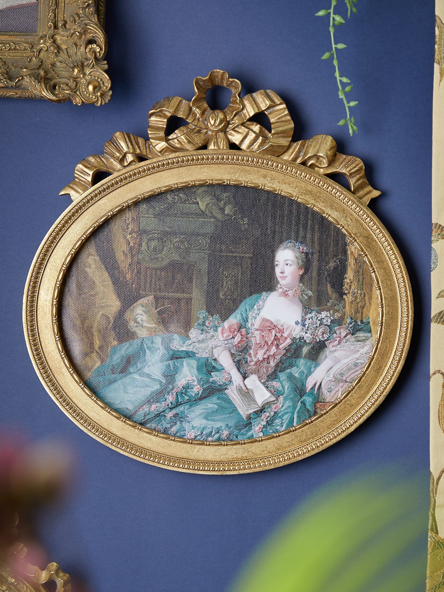 Картина настенная Дама в пышном платье, под старину, масло Glasar 28-682