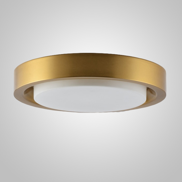 Потолочный светильник BUTTON GOLD D39 by ImperiumLoft