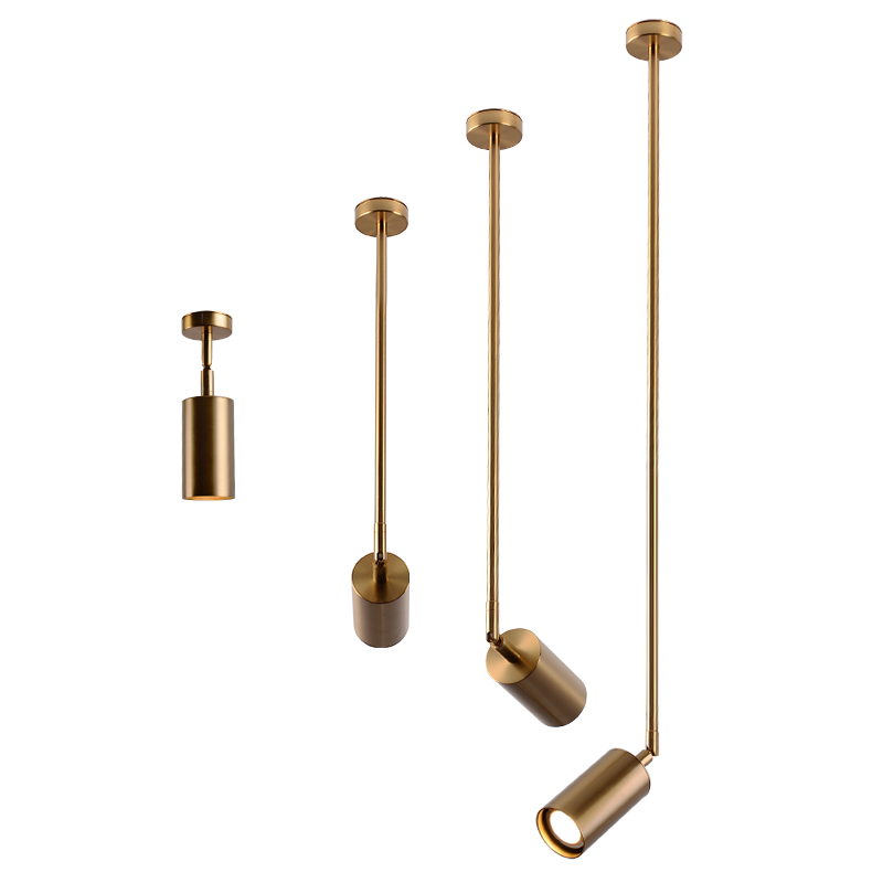 Точечный светильник на потолочной стойке LINO B by ImperiumLoft