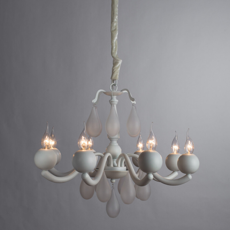 Подвесная люстра Arte Lamp A3229LM-8WH