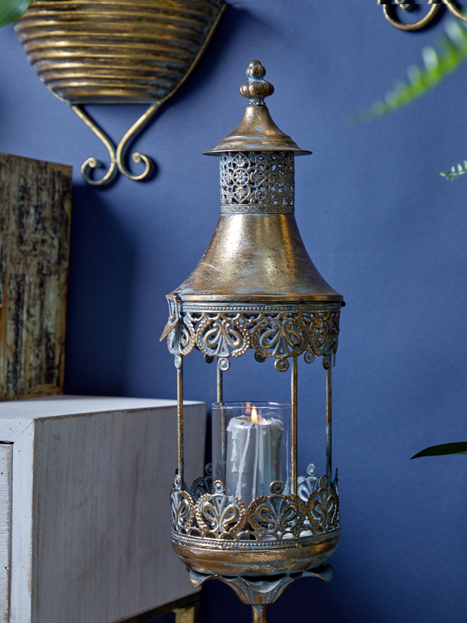 Подсвечник напольный Эфиопия Glasar 57-351