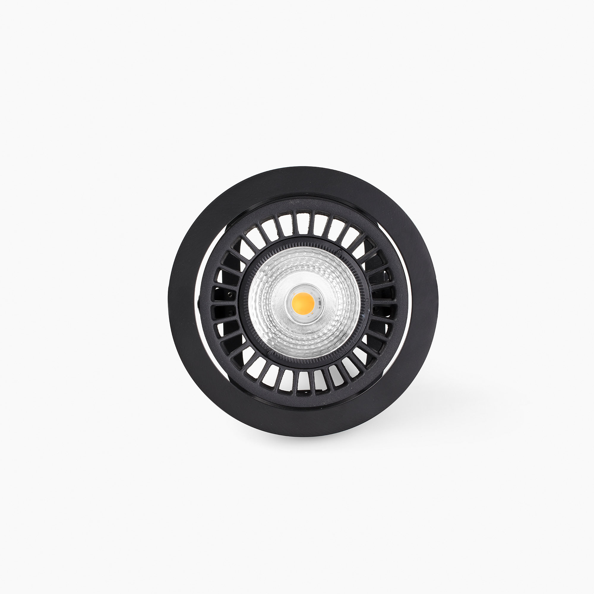 Встраиваемый светильник Optic черный LED MEAT 24-36W 4000K 56є Faro
