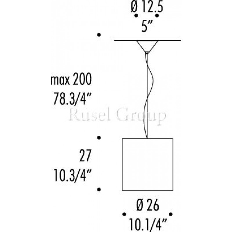 Подвесной светильник LEUCOS CELINE S